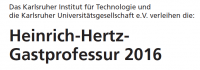 Heinrich-Hertz-Gastprofessur 2016