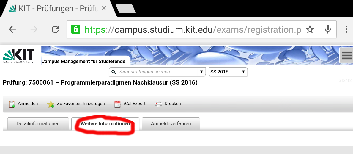 Screenshot Usecampus